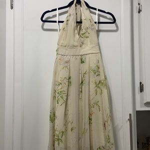 Elegant halter backless Dress